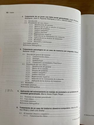 Terapia psicológica:Casos prácticos