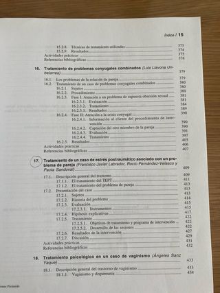 Terapia psicológica:Casos prácticos