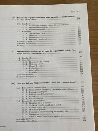 Terapia psicológica:Casos prácticos