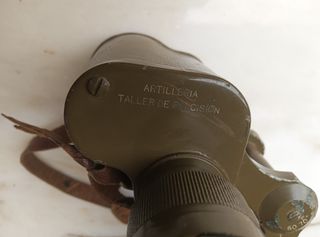 Prismáticos Guerra Civil Española Artillería
