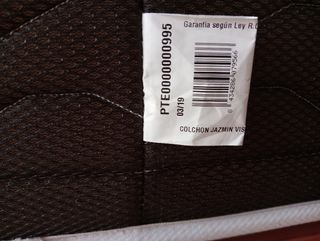 Colchón viscoelástico Aloe Vera