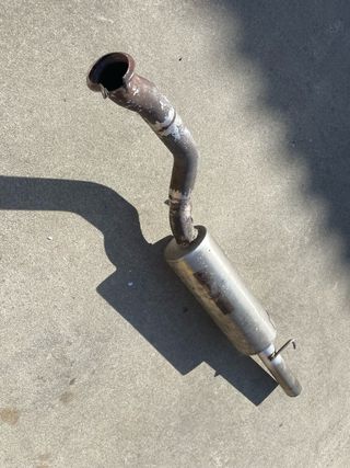 Escape bombo inox Clio 16V Williams