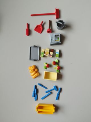 Playmobil 4327 Cantina colegio con Vendedor y niño