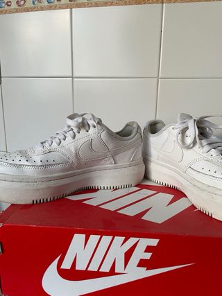 Nike Court Blancas Plataforma