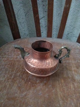 Set Rame Pentole e Colino