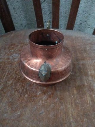 Set Rame Pentole e Colino