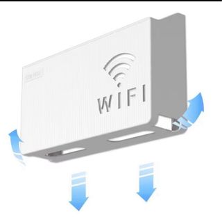 Organizador de pared para router WiFi