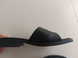 Sandalias Camper Dana (Tacón Bajo) Negras