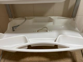 Bañera y cambiador para bebé