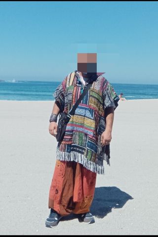 Poncho Estilo Mexicano Talla Única