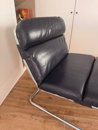 Pareja Sillones  Azul marino  Años 60 Italianos