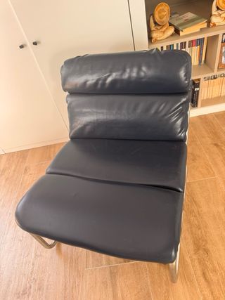 Pareja Sillones  Azul marino  Años 60 Italianos