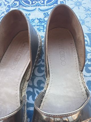 Alpargatas Jimmy Choo con pedrería