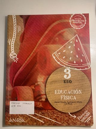 Libro educación física tercero de secundaria 