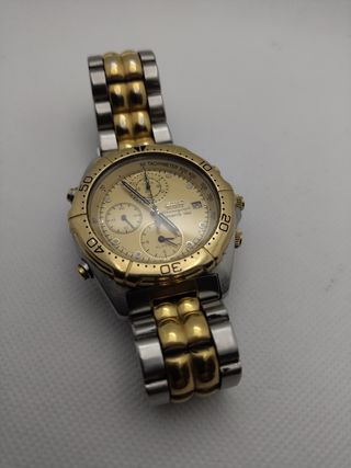 Seiko Chronograph Dorado