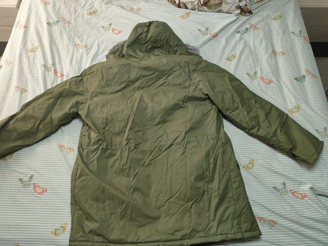 Chaqueta militar verde