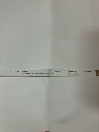 Encimera de aglomerado nueva 3,22cm