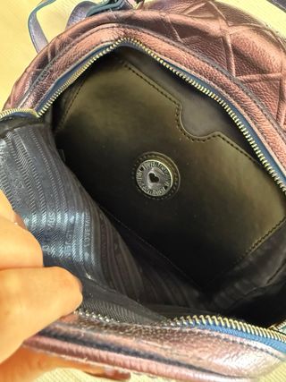 Mochila Moschino Morada Brillante