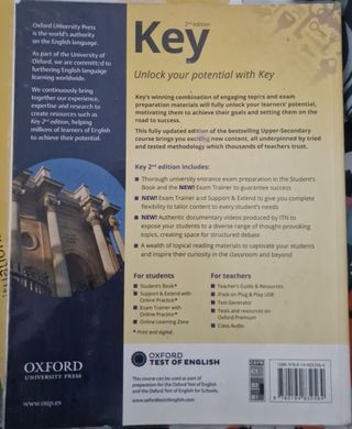 Key to Bachillerato 1. Student's Book. 2 Edition