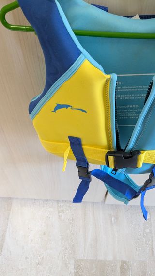 Chaleco neopreno niño para natación