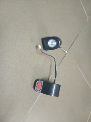 Acelerador y Luz Patinete Xiaomi Pro 1