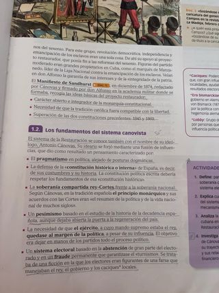 Historia De España, 2 Bachillerato