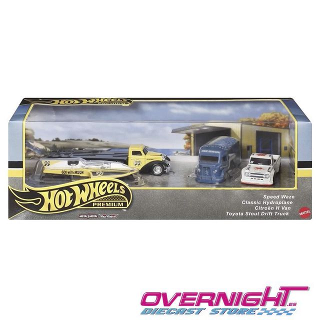 Hot Wheels Speed Waze Mooneyes Diorama Premium