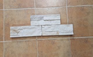 Piedra artificial para pared - 4 cajas