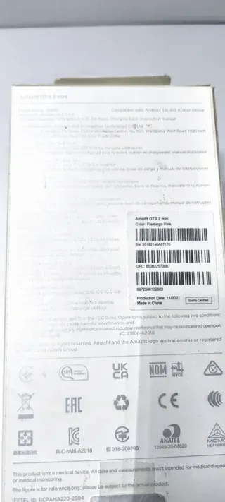 Amazfit GTS 2 Mini Rosa