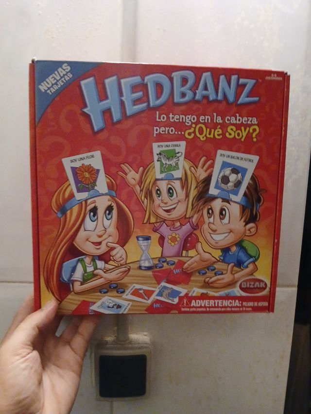 Hedbanz Juego de Mesa Familiar