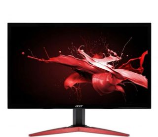 Monitor Acer KG241Q Preto/Vermelho