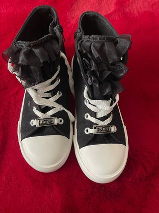 Scarpe Cult N.38 Tela Nere pari al nuovo