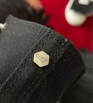 Scarpe Cult N.38 Tela Nere pari al nuovo