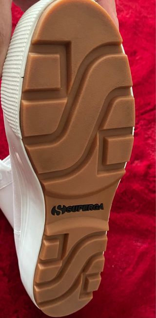 Superga Scarpe Donna Pelle Bianche Tg 39