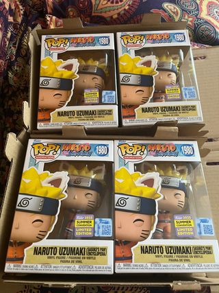Funko Pop Naruto Uzumaki 1980 (Sasuke's Paw)