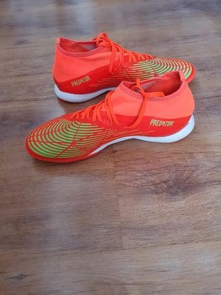 Zapatillas de fútbol sala Adidas Predator Naranja