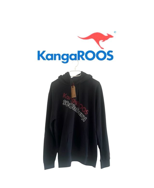Talla M. Sudadera con capucha KANGAROOS