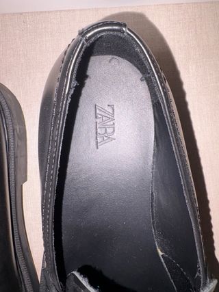 Zapatos de vestir Zara Negro Talla 43