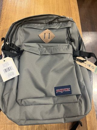 Mochila Jansport Gris Nueva