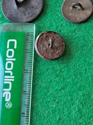 Lote 3 Botones Militares Milicias Provinciales