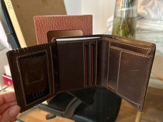 Cartera de Piel Marrón Pielini