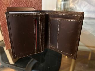 Cartera de Piel Marrón Pielini