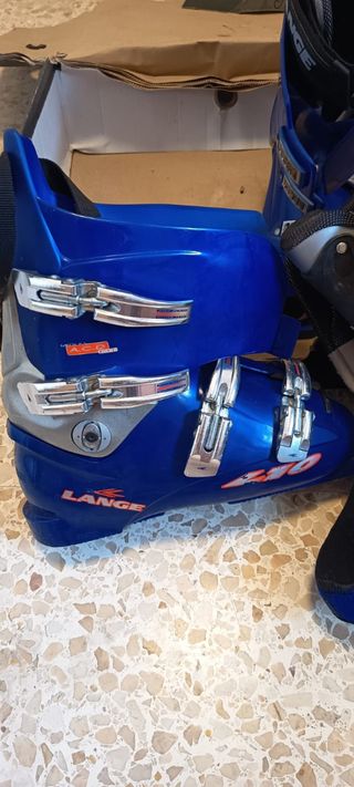 Botas de esquí Lange azules