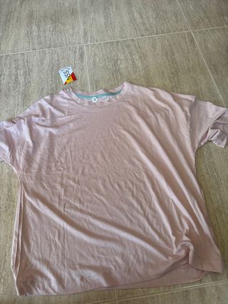 Camiseta rosa talla XXL