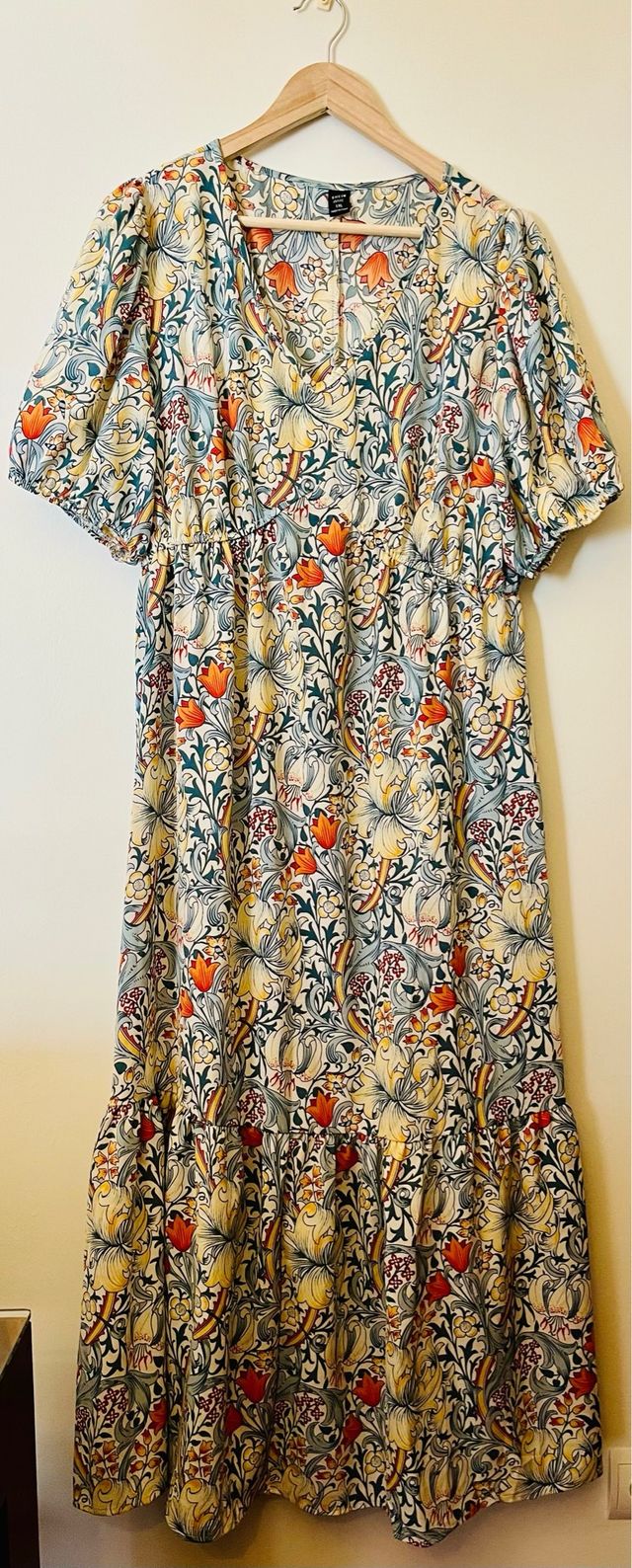 Vestido estampado floral talla XL