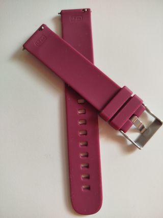 Correa Garmin 18 mm burdeos