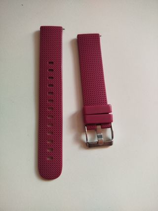 Correa Garmin 18 mm burdeos