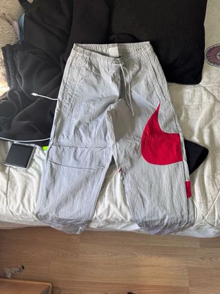 Chándal Nike Hombre Blanco y Rojo