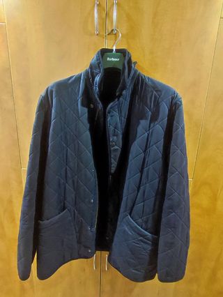 Parka Barbour Clásica azul marino 