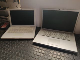 Apple MacBook Portátil Blanco y Plateado